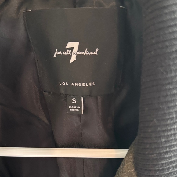 7 For All Mankind Green and Black Jacket - Picture 2 of 5